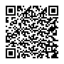 Código QR para número de teléfono +19722186022