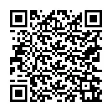 Código QR para número de telefone +19722261055