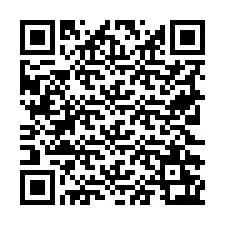 QR-код для номера телефона +19722263566