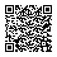 Código QR para número de teléfono +19722264001