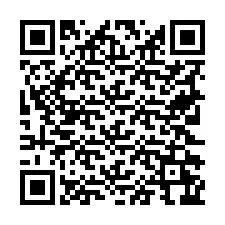 QR-koodi puhelinnumerolle +19722266076