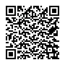 Codice QR per il numero di telefono +19722267487