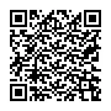 QR-koodi puhelinnumerolle +19722268005