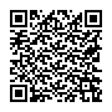 QR-koodi puhelinnumerolle +19722269456