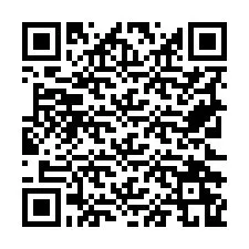 QR-koodi puhelinnumerolle +19722269717