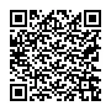 Código QR para número de teléfono +19722269855