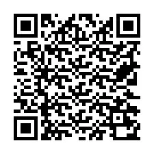 Código QR para número de teléfono +19722270187