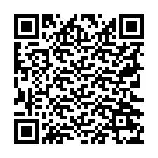 QR kód a telefonszámhoz +19722275354