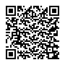 QR-koodi puhelinnumerolle +19722342054