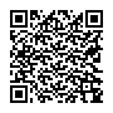 QR-koodi puhelinnumerolle +19722344222