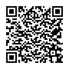 QR Code สำหรับหมายเลขโทรศัพท์ +19722344533