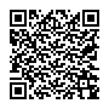 Código QR para número de telefone +19722344589