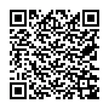 QR kód a telefonszámhoz +19722347143