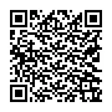 Código QR para número de teléfono +19722365332