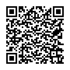 Código QR para número de telefone +19722365953