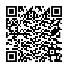 Código QR para número de teléfono +19722366437