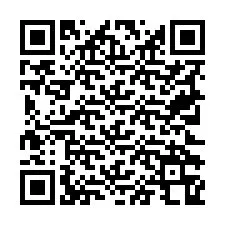 Código QR para número de teléfono +19722368619