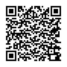 QR-koodi puhelinnumerolle +19722380896