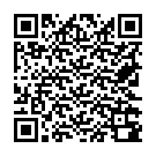 Código QR para número de telefone +19722380897