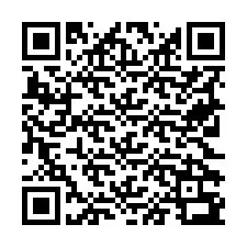 QR kód a telefonszámhoz +19722393226