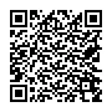 QR kód a telefonszámhoz +19722658697