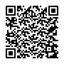 Código QR para número de telefone +19722683073