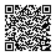 Código QR para número de teléfono +19722702013