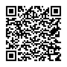 QR kód a telefonszámhoz +19722718487