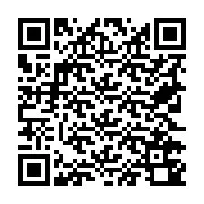 Código QR para número de teléfono +19722740963