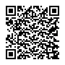 Código QR para número de teléfono +19722747219