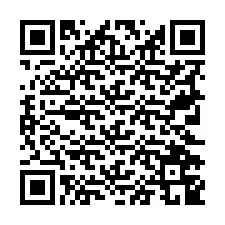 Código QR para número de telefone +19722749790