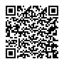 QR-code voor telefoonnummer +19722749855