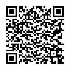 QR kód a telefonszámhoz +19722749921