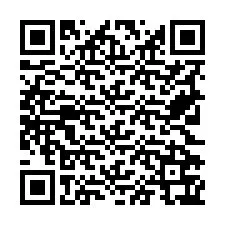 QR kód a telefonszámhoz +19722767227