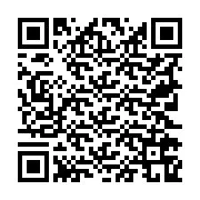 QR kód a telefonszámhoz +19722769874