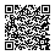 Codice QR per il numero di telefono +19723989345