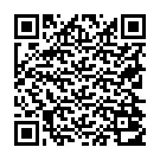 Código QR para número de teléfono +19724012462