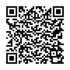 Código QR para número de teléfono +19724170445