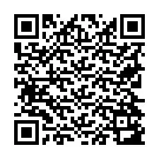 Codice QR per il numero di telefono +19724183666