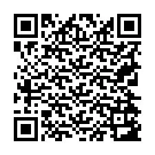QR-koodi puhelinnumerolle +19724183895