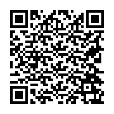 Código QR para número de telefone +19724267772