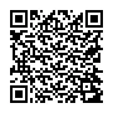 Código QR para número de teléfono +19724283646