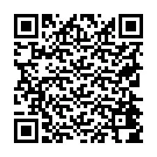 Código QR para número de teléfono +19724404952