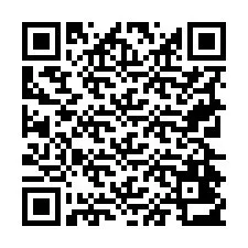 QR-koodi puhelinnumerolle +19724413565