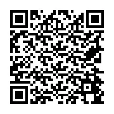 QR-koodi puhelinnumerolle +19724444487