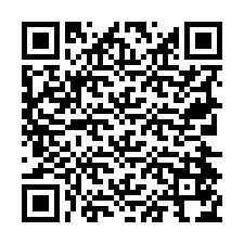 QR-koodi puhelinnumerolle +19724574284