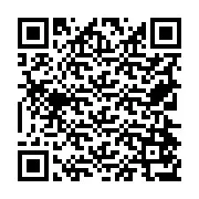 Código QR para número de teléfono +19724577257