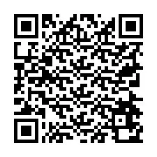 QR-koodi puhelinnumerolle +19724670704