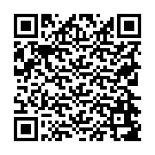 Código QR para número de telefone +19724687562