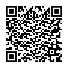 Código QR para número de teléfono +19724709044